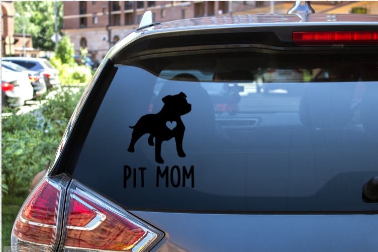 Pit Mom Car Decal