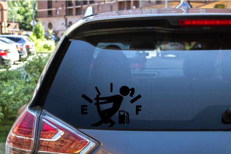 Running on Empty Decal