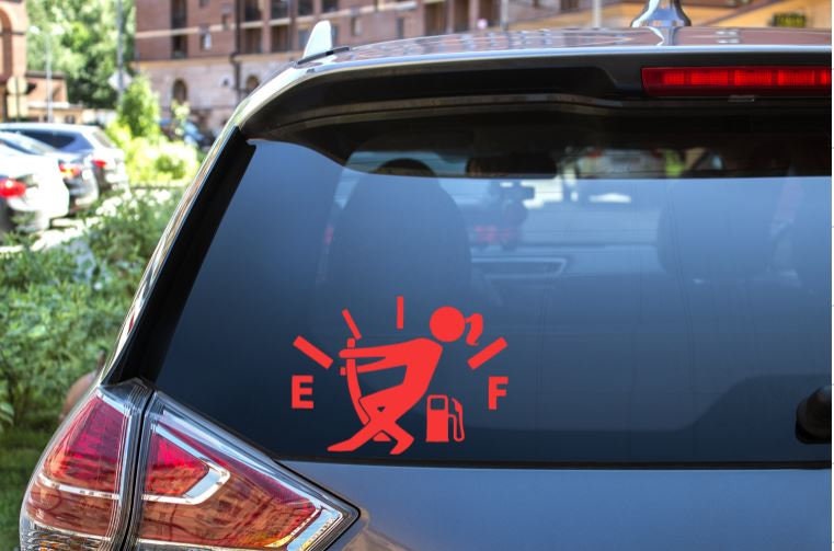 Running on Empty Decal