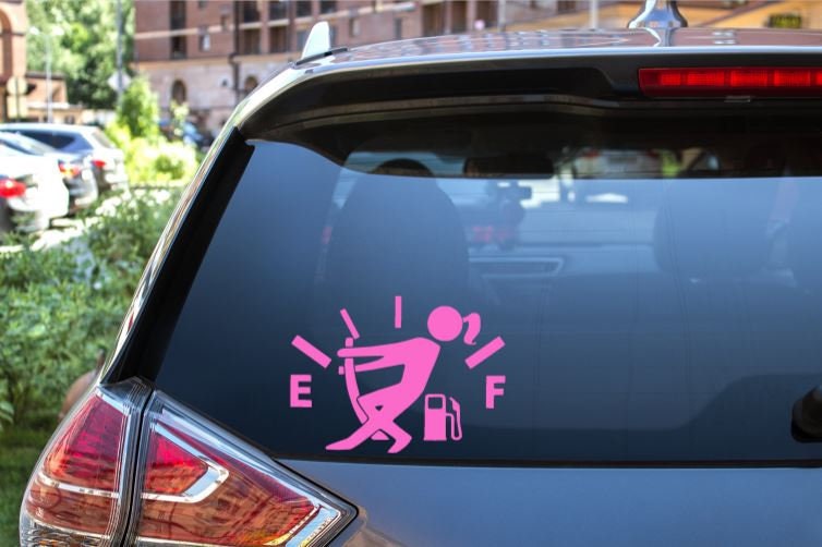 Running on Empty Decal