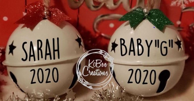 Personalized Jingle Bell Ornament-Order now for Christmas!