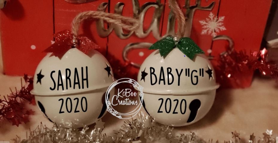 Personalized Jingle Bell Ornament-Order now for Christmas!