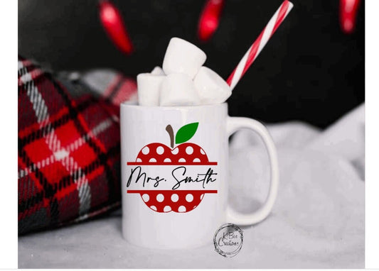 Personalized Teacher Mug  - Teacher Gift - Personalized Teacher - School Gift - Teacher Christmas Gifts